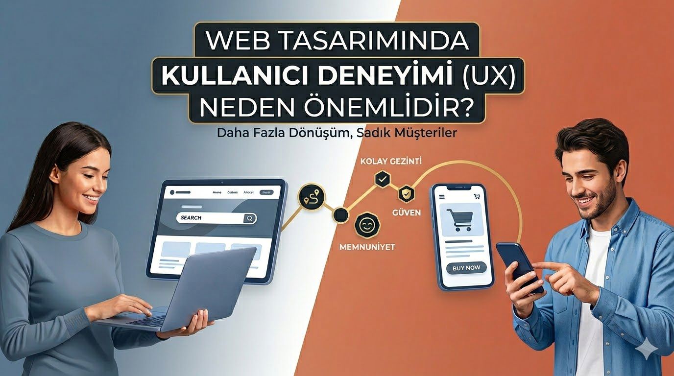 Web Tasarımında Kullanıcı Deneyimi (UX) Neden Önemlidir?